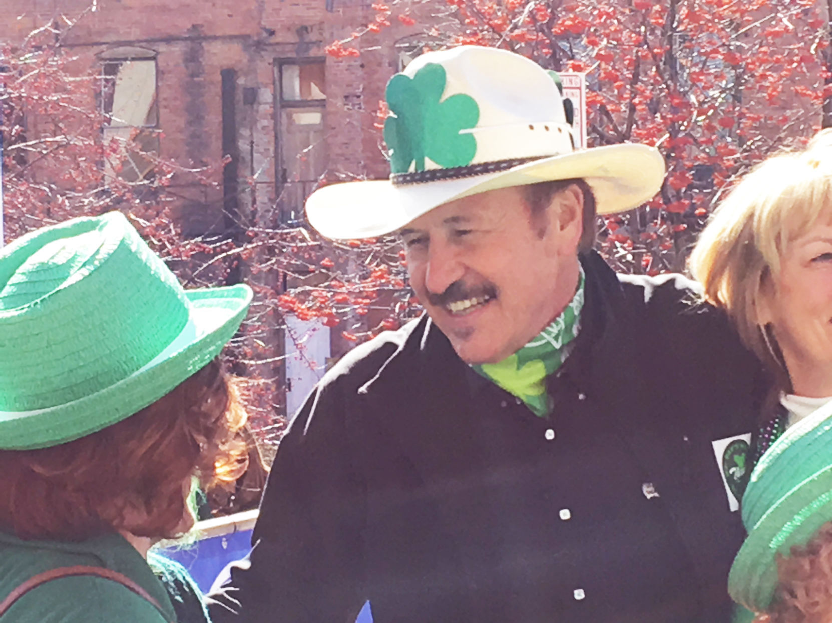 Rob Quist in the parade